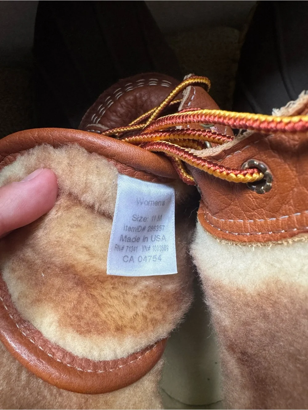 Sperry used duck